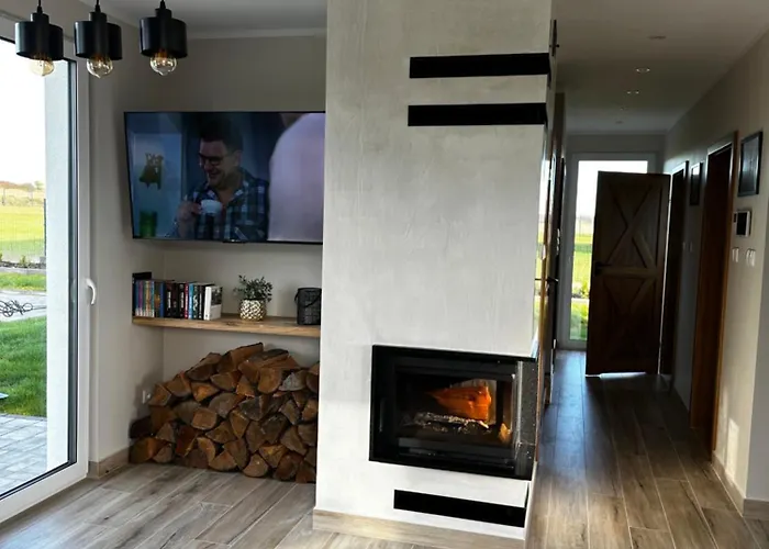 Dom Między Jeziorami Na Kaszubach, 10 Osób, Jacuzzi, Ognisko, Kominek *