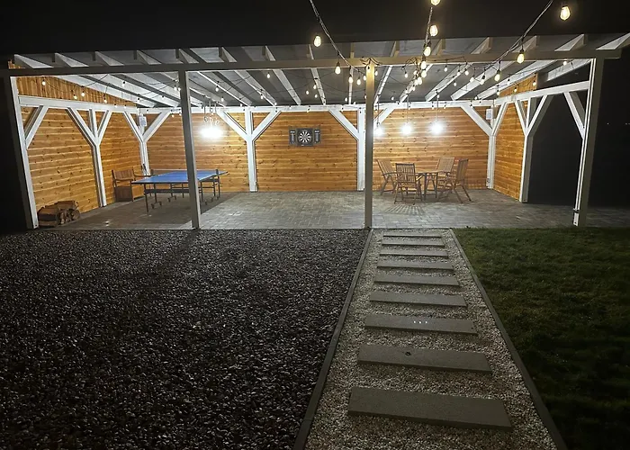 Dom Między Jeziorami Na Kaszubach, 10 Osób, Jacuzzi, Ognisko, Kominek